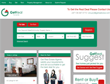 Tablet Screenshot of getrealdubai.com
